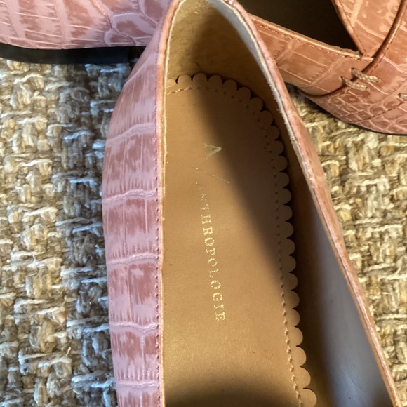 ANTHROPOLOGIE leather loafer shoe - Picture 2 of 8